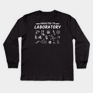 Addicted to Laboratory Kids Long Sleeve T-Shirt